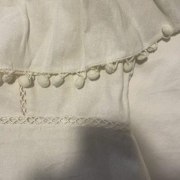 Red Carter white aster pom mini - Picture 2 of 4